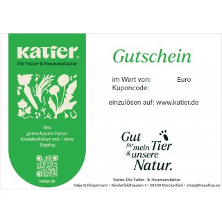 Gutschein per E-Mail