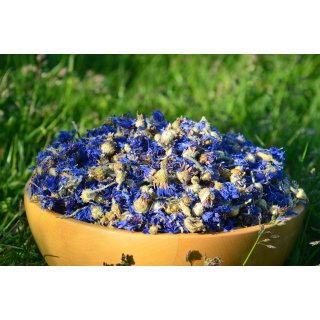 Kornblumenblüten blau